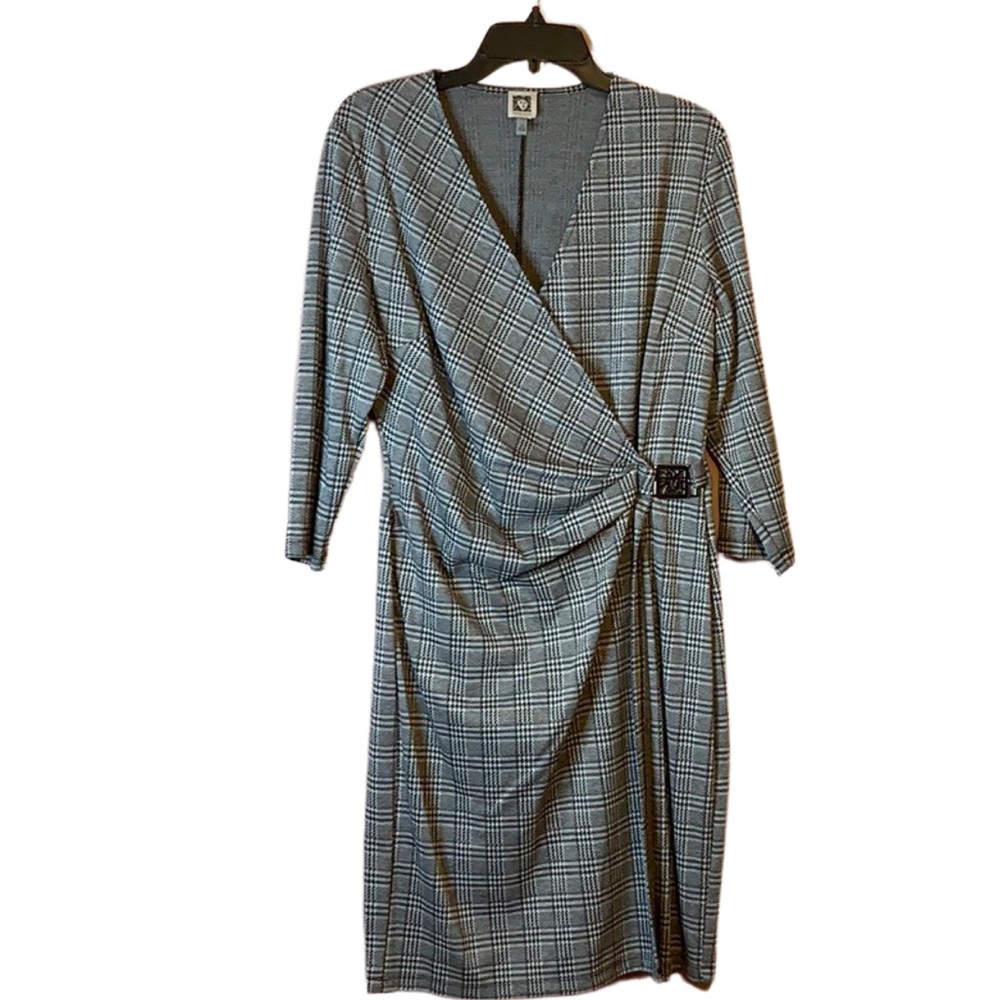 BLACK & WHITE ‘ANNE KLEIN’ DRESS!!!